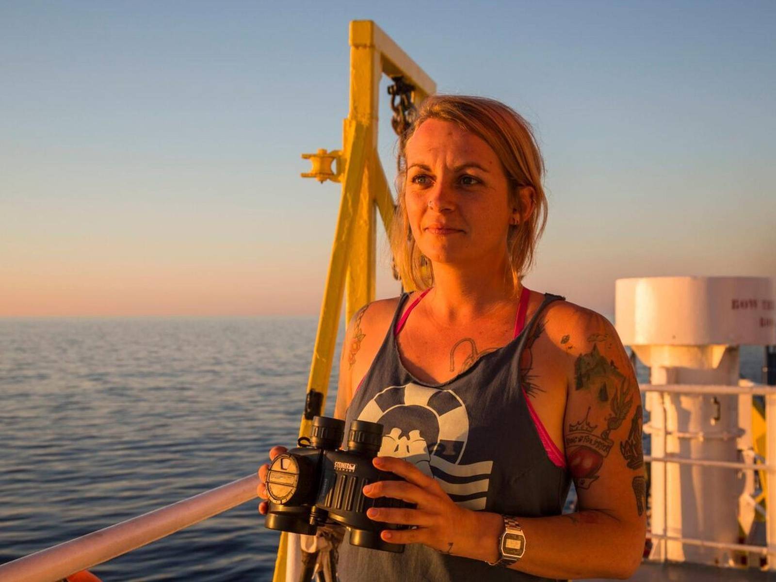 Pia Kemp, Female Boat Captain Facing 20 Years In Jail For Helping Oppressed People